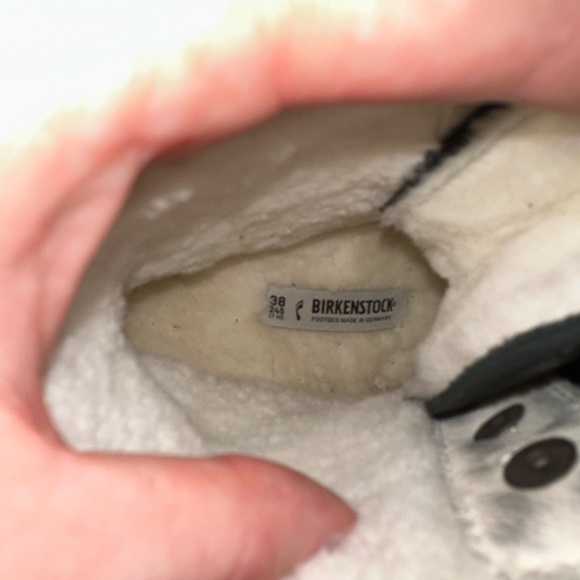 Black Birkenstock Lace Up Boot - Picture 6 of 6